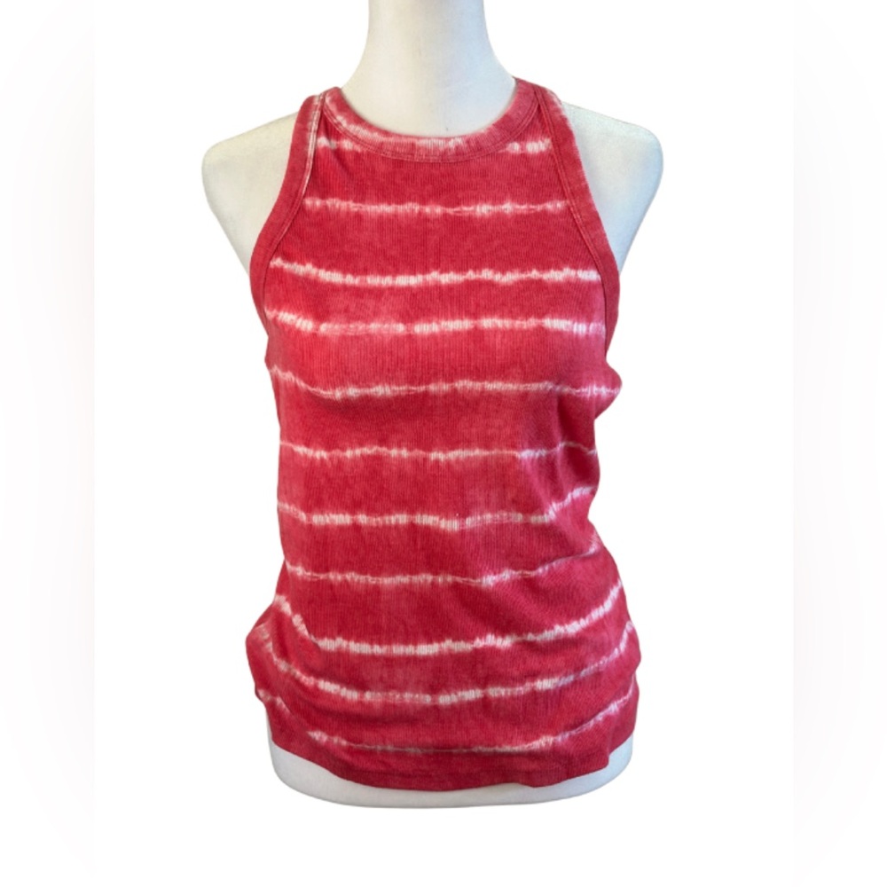 Old Navy Active Tie-Dye Ribbed Racerback Tank